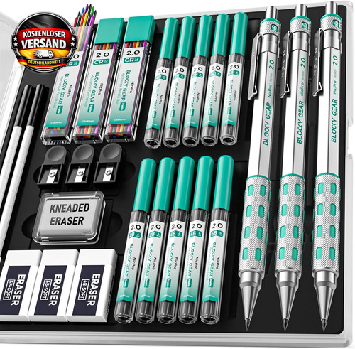 Druckbleistifte set mit 2mm - druckbleistifte,